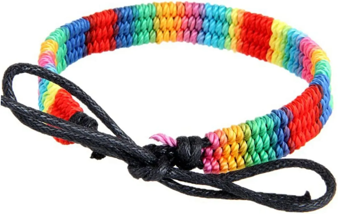 4 Pcs Ethnic Bracelet Handmade Bracelet Men's Bracelet Elegant Bracelet Bangle Bracelet Weaving Bracelet