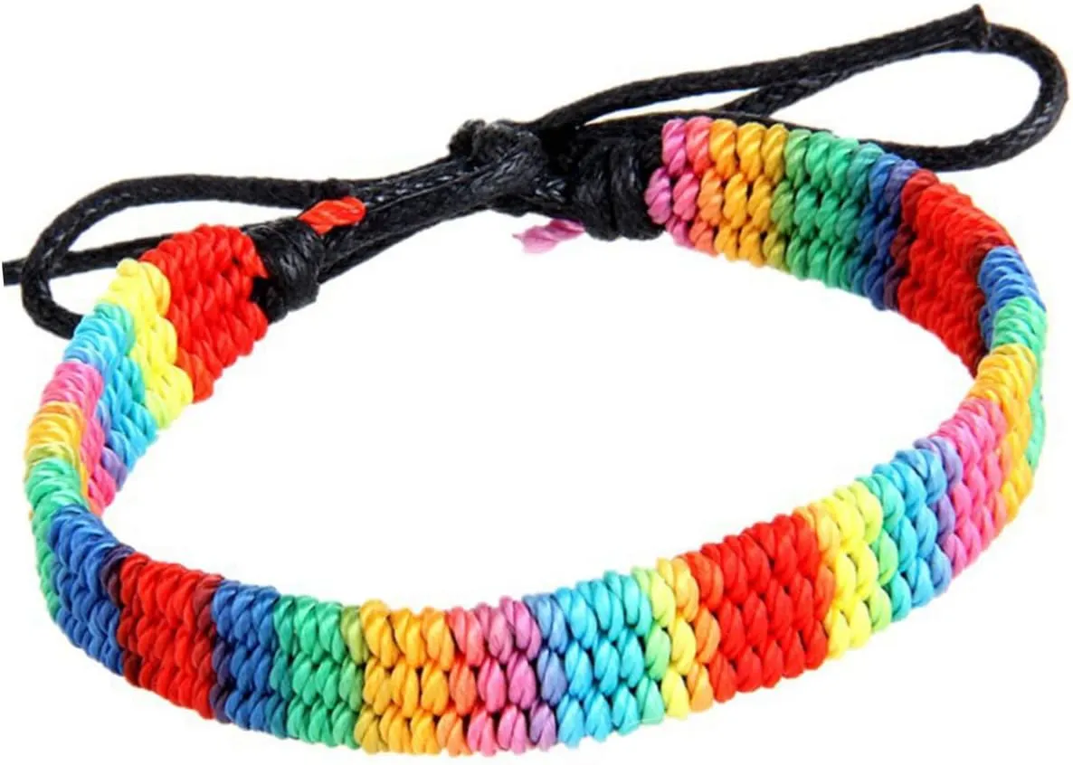 4 Pcs Ethnic Bracelet Handmade Bracelet Men's Bracelet Elegant Bracelet Bangle Bracelet Weaving Bracelet