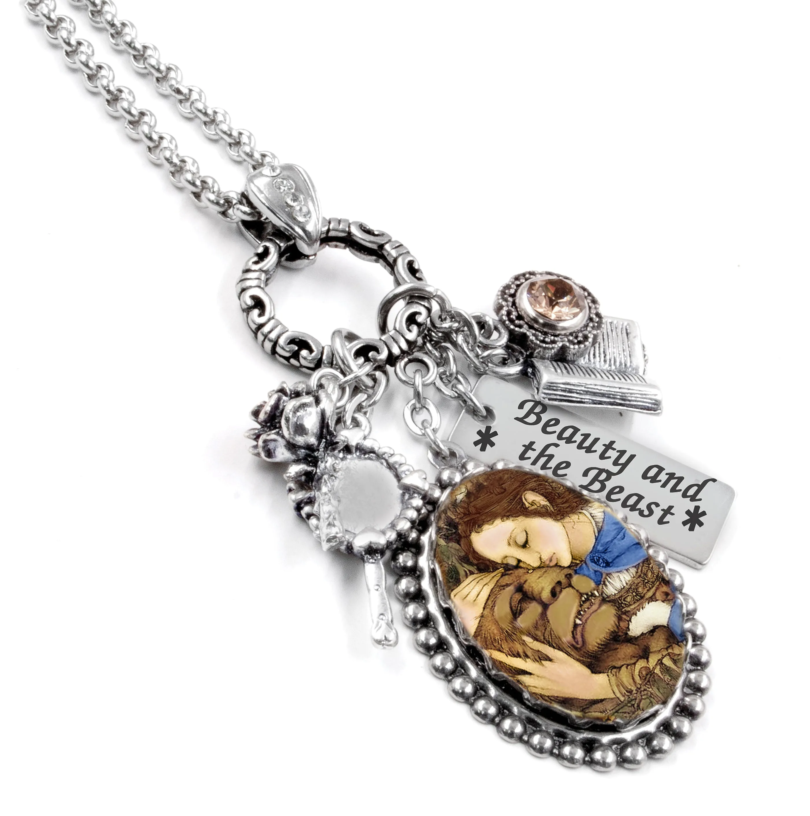 Beauty and the Beast Necklace