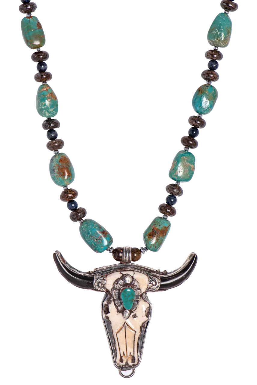 Breathe Deep Sterling Silver with Turquoise Set