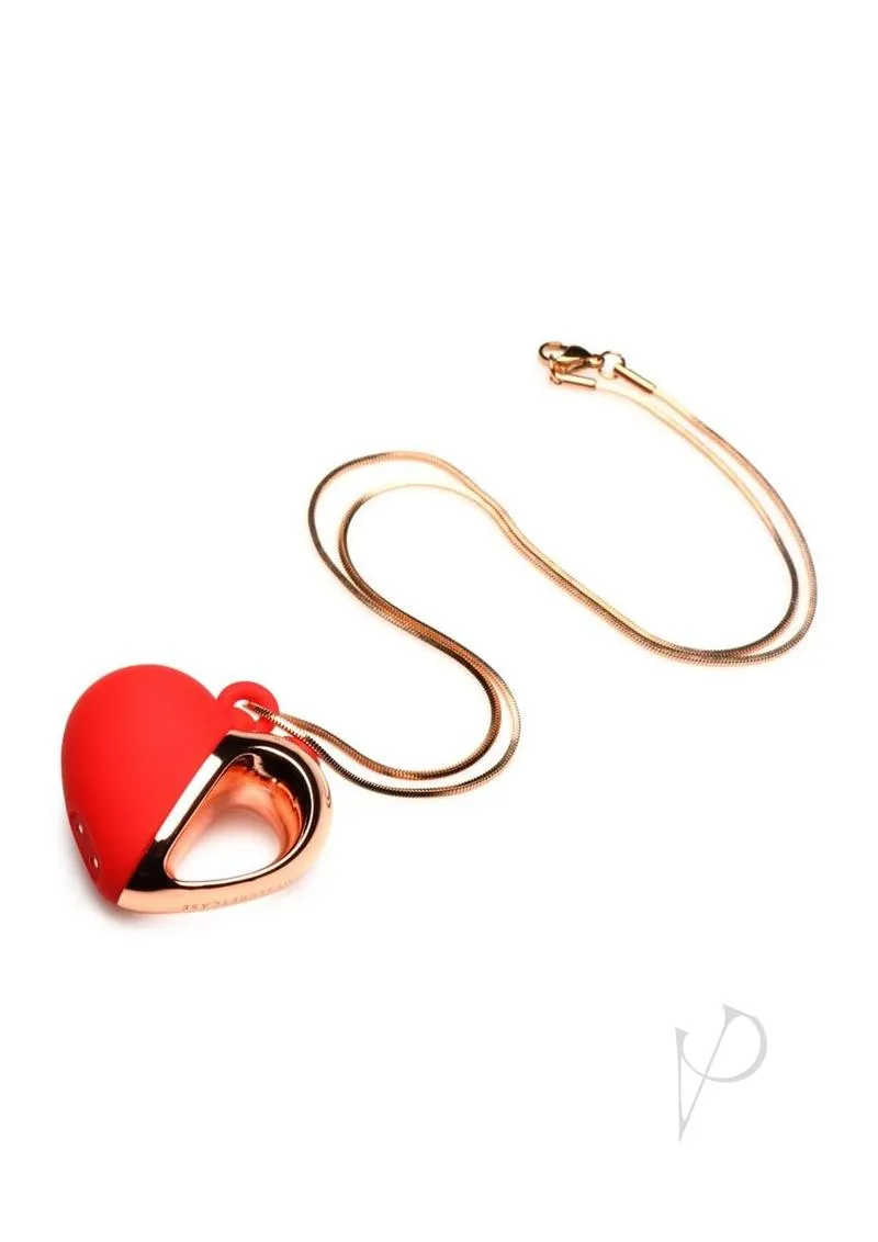 Charmed 10x Vibe Silicone Heart Necklace