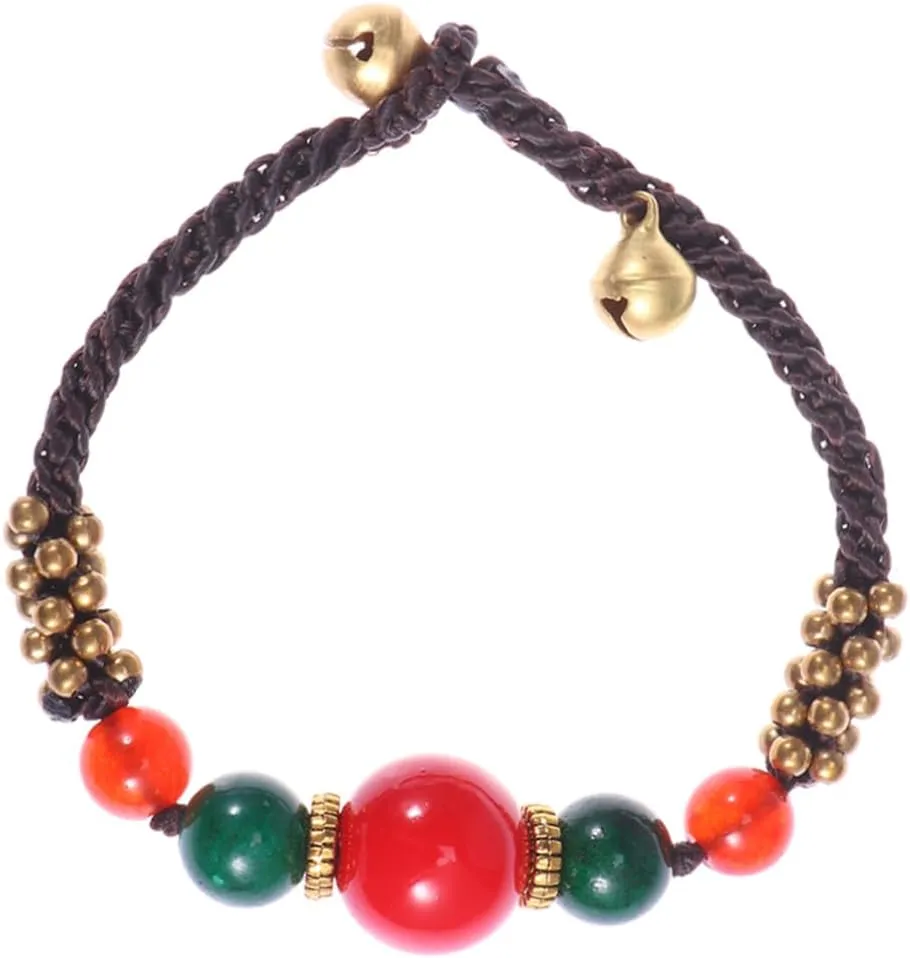 Ethnic Handmade Nepal Bracelet Woven Adjustable National Style for Women Men