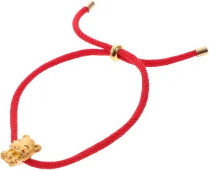 KESYOO Tiger Charm Woven Rope Bracelet Stylish New Year Present for Women Men
