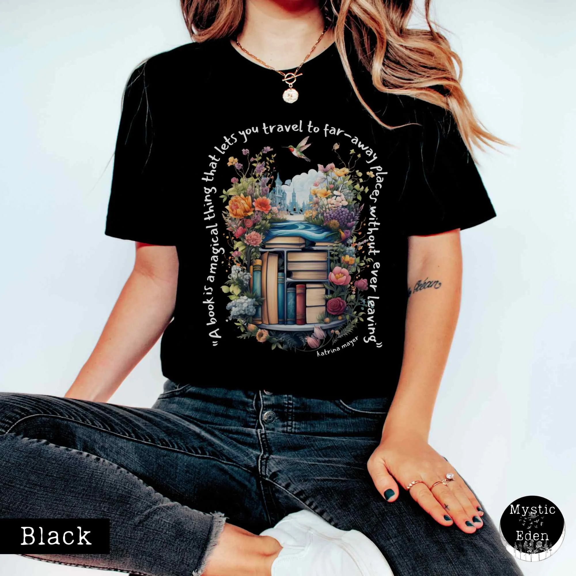 Magical book shirt