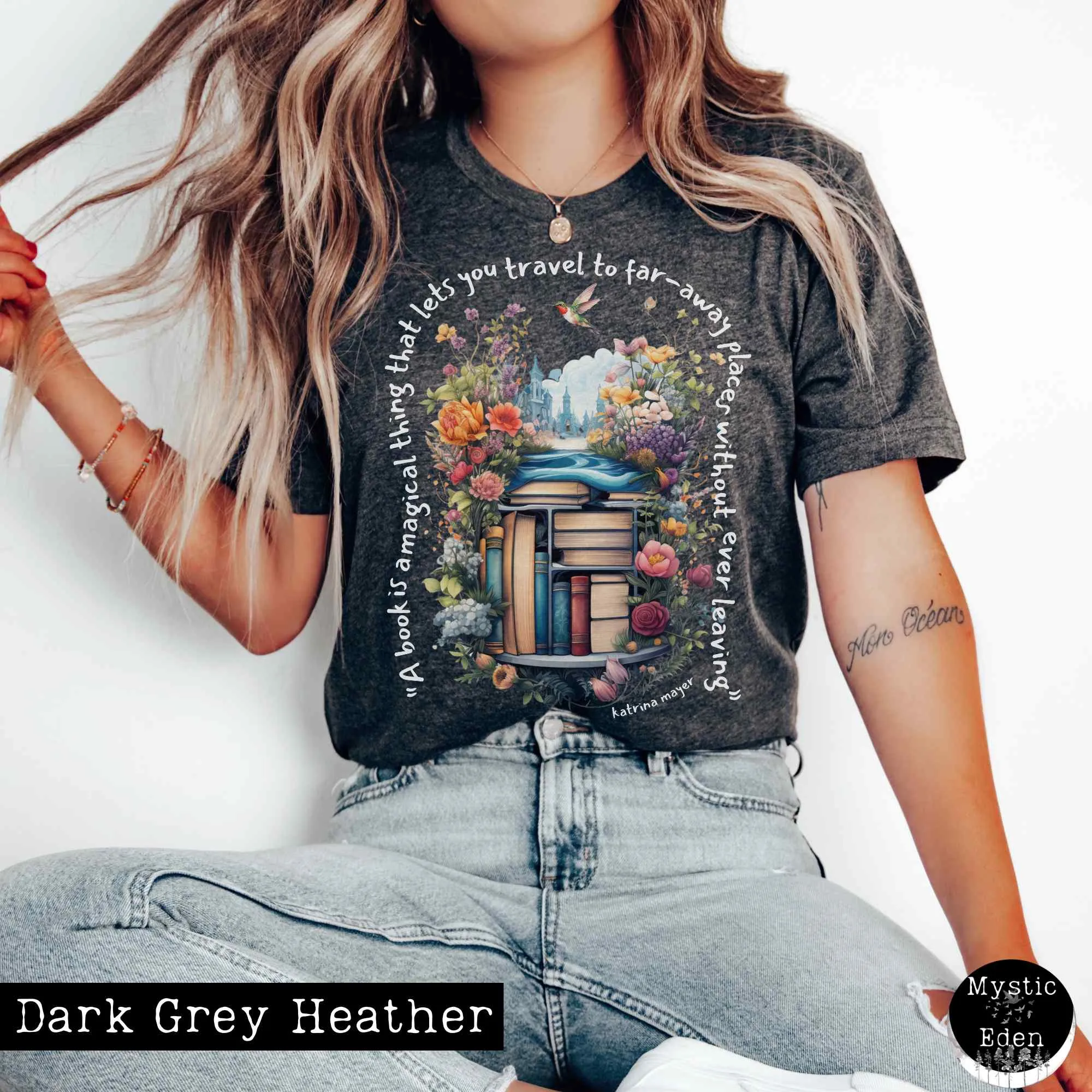 Magical book shirt
