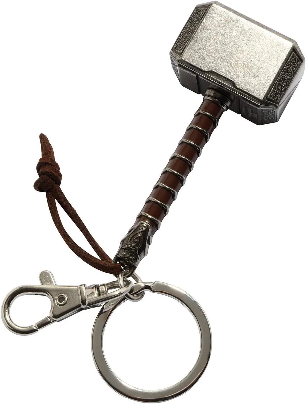 Thor Ragnarok Movie: Thor Hammer Pewter Keyring